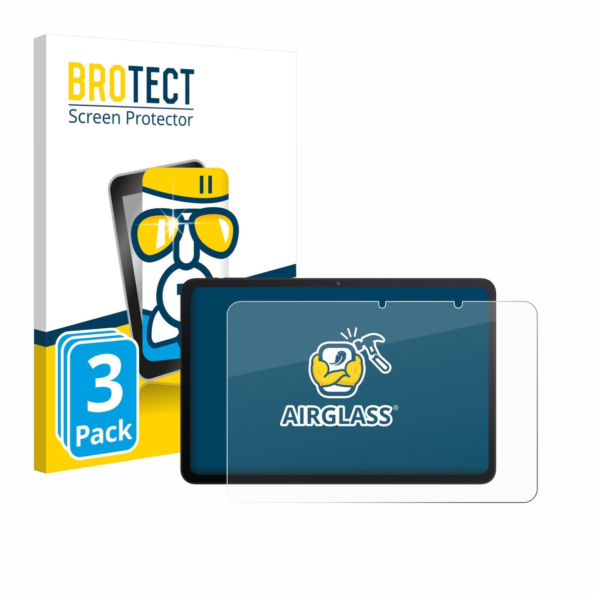 Screenprotector 3 Stuks voor TCL NxtPaper 11 Gen 2 Beschermglas transparant