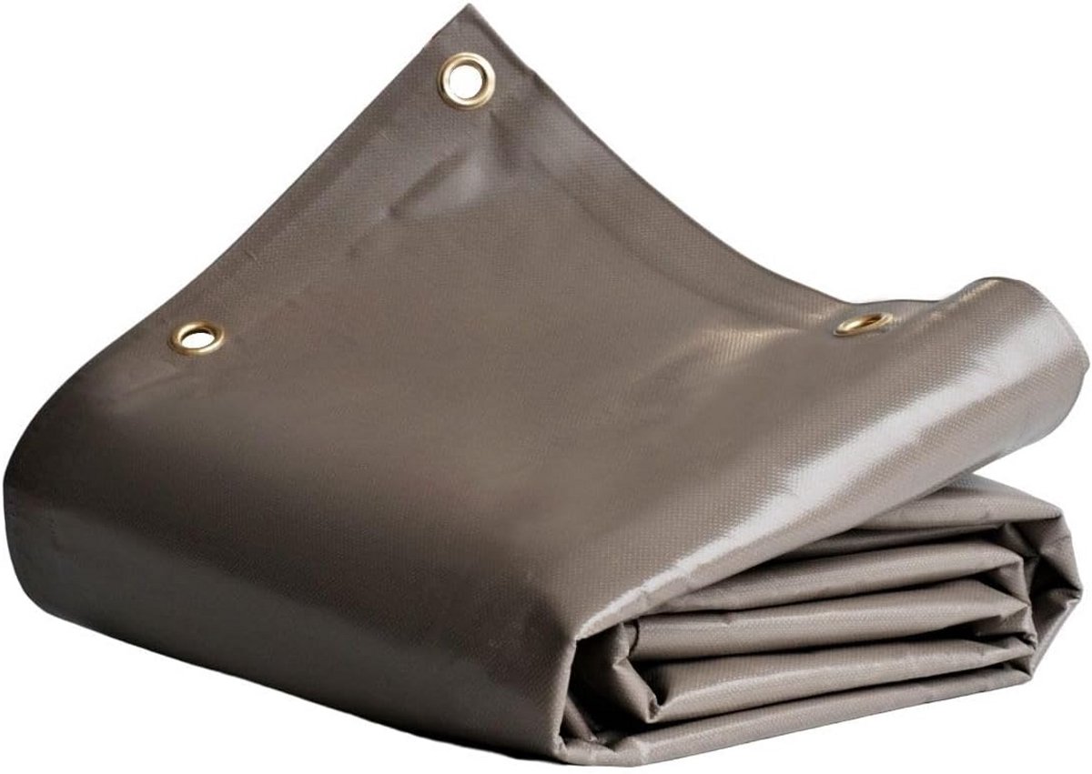 Waterdicht Taupe Pergola Zeil 3x4m - 8 Jaar Garantie - UV-bestendig PVC Afdekzeil voor Tuinhuisje en Terras
