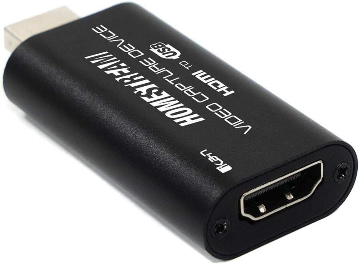HDMI Capture Card naar USB 2.0 voor 1080p Video Opname (DSLR, Camcorder, Action Cam) thumbnail 5