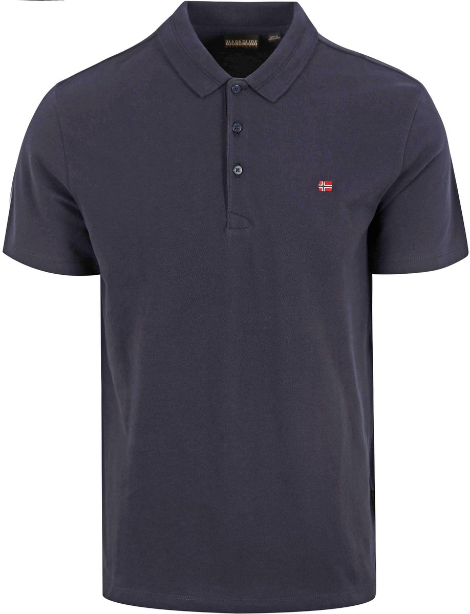 Napapijri Ealis Polo Donkerblauw 3XL Heren