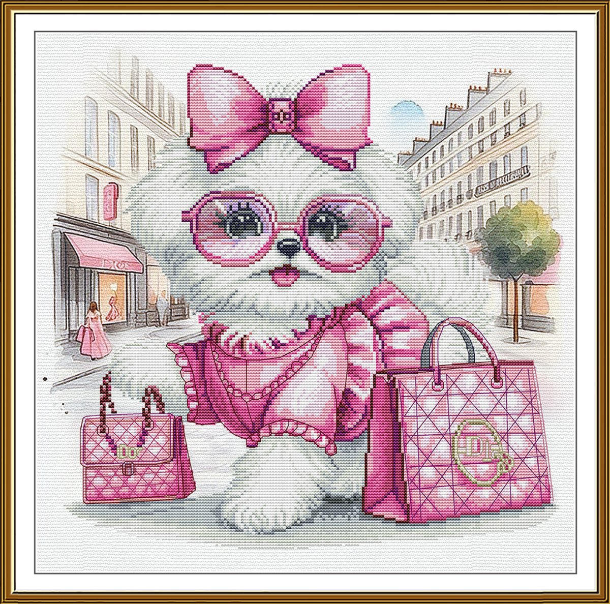Borduurpakket Nova Sloboda - Miss Dior - Mevrouwtje Dior