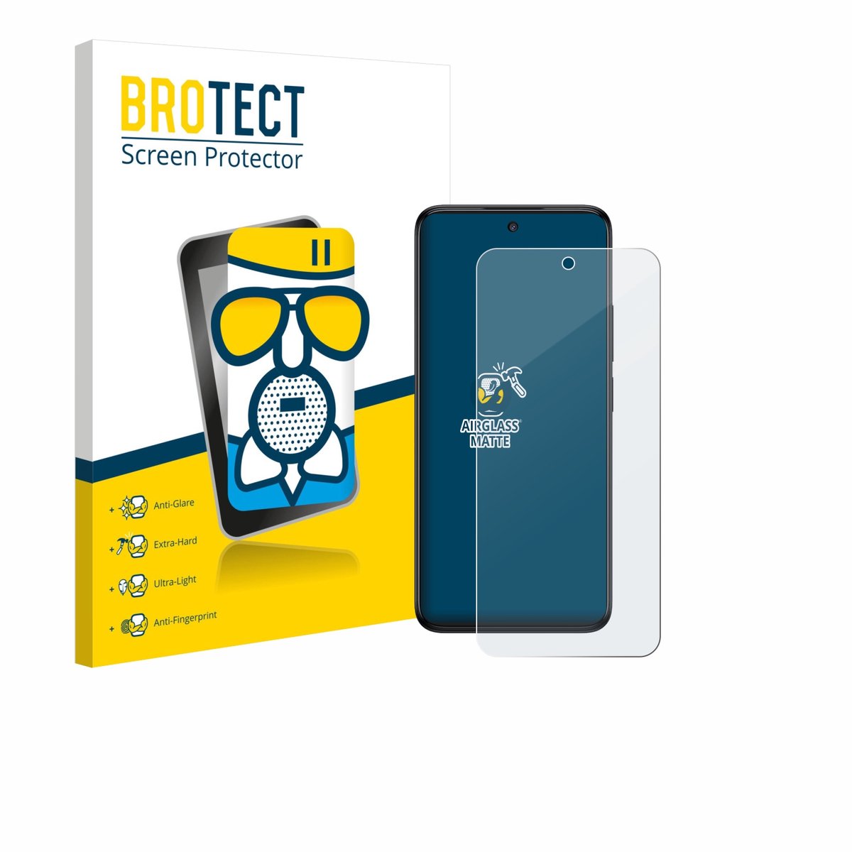 BROTECT - Screenprotector voor TCL 60 5G - Folie Beschermfolie Beschermglas matte