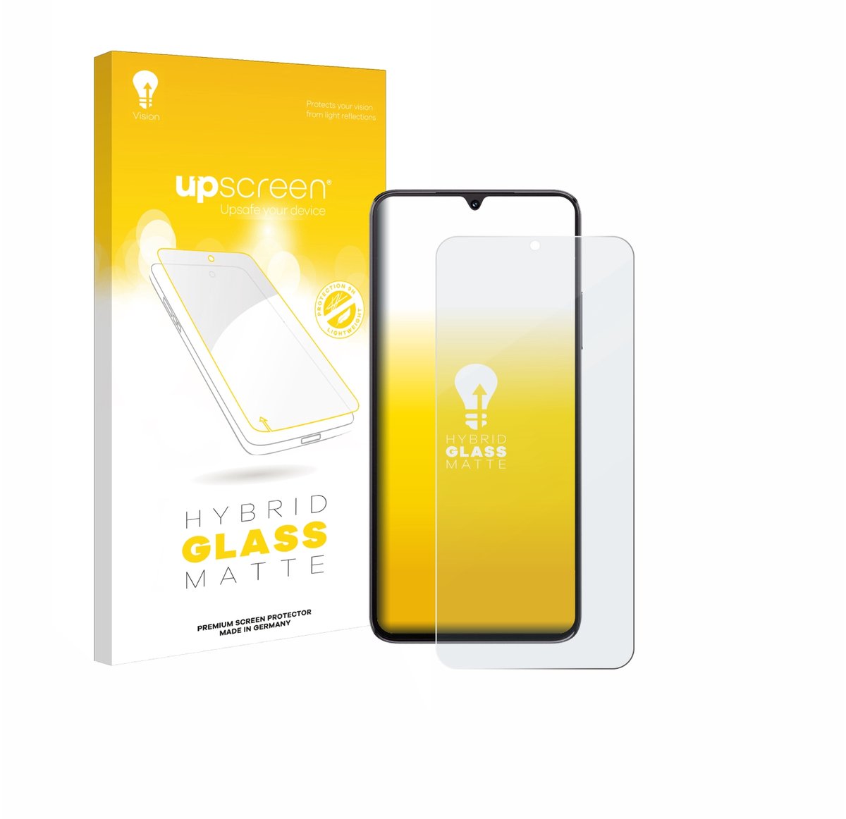 upscreen - Screenprotector voor Cubot A40 - Folie Beschermfolie Beschermglas matte