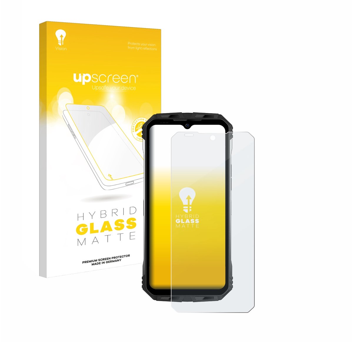upscreen - Screenprotector voor Doogee S100 - Folie Beschermfolie Beschermglas matte