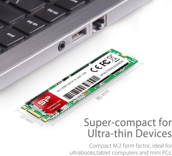 Interne SSD 1TB M.2 SATA III 2280 voor Laptop en Desktop Upgrade van Merkloos — afbeelding 5