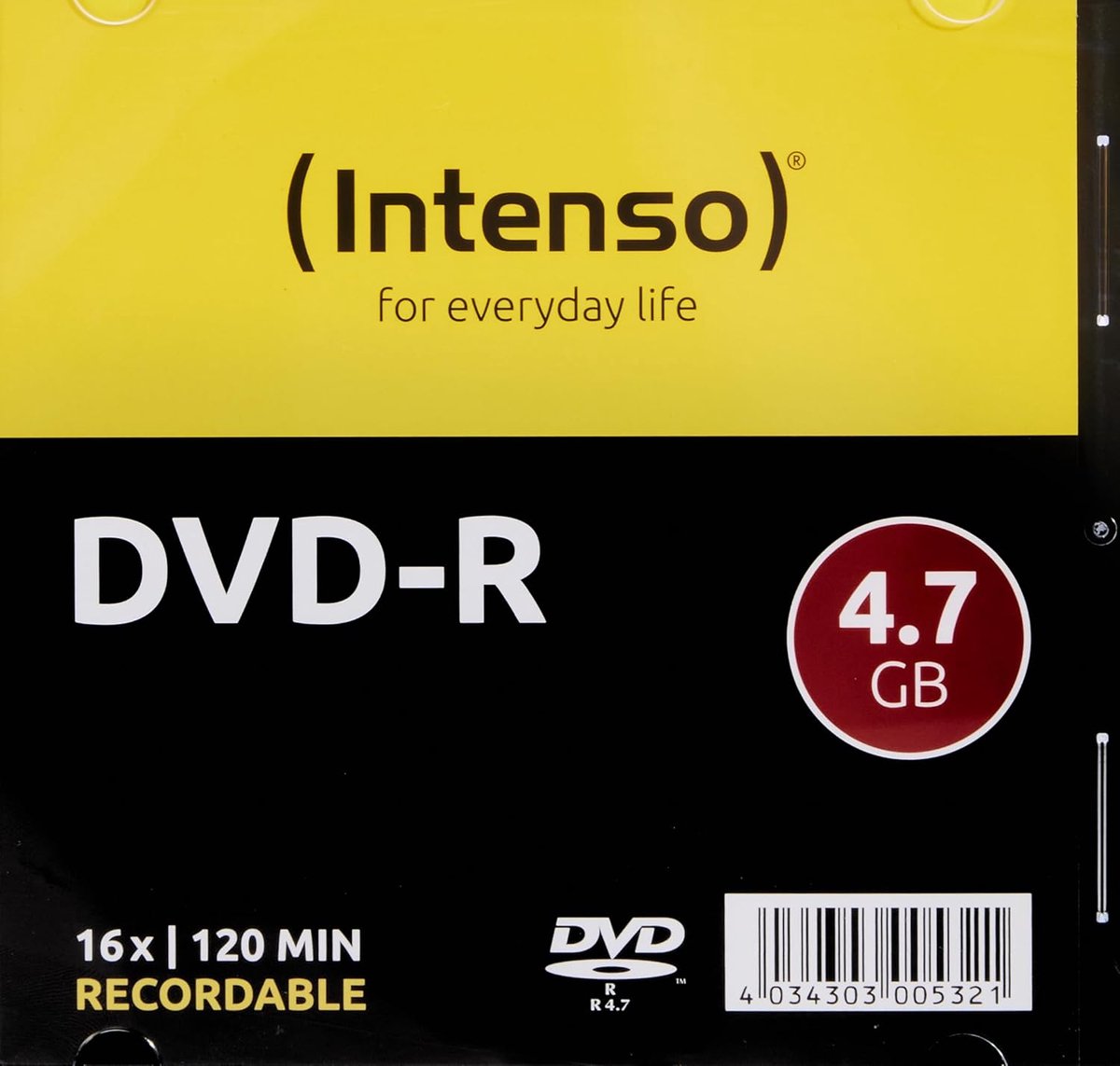 DVD+R 4,7 GB 16x Blanco Bedrukbaar Krasbestendig 25 Stuks Spindel