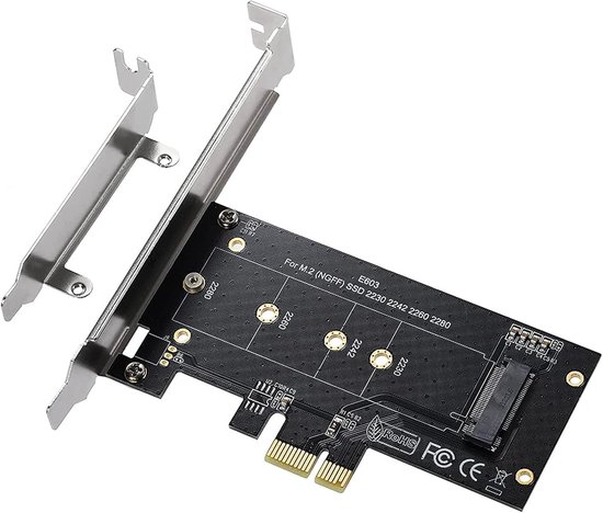NVMe M.2 Adapter - PCIe Controller Kaart - Opslag Uitbreiden - Plug and ...