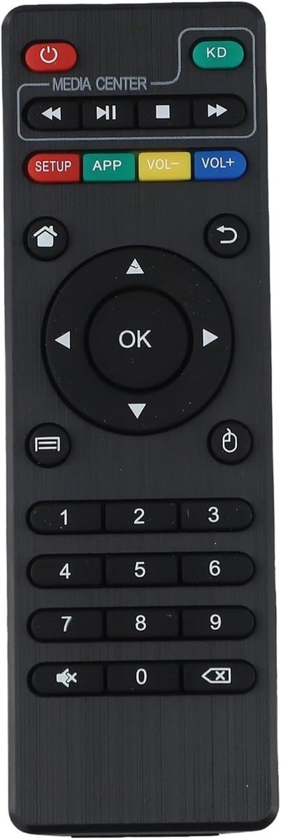 Universele Vervangende Afstandsbediening voor Android TV Box met Leerfunctie