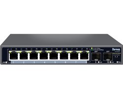10-Poorts 2,5G Ethernet Switch met 2x 10G SFP+ Slots - Plug & Play