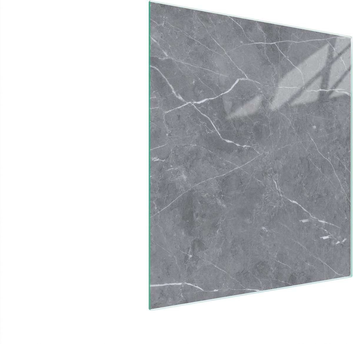 Universele Afdekplaat voor Kookplaat 45x52 cm Hittebestendig Glas Snijplank en Spatscherm