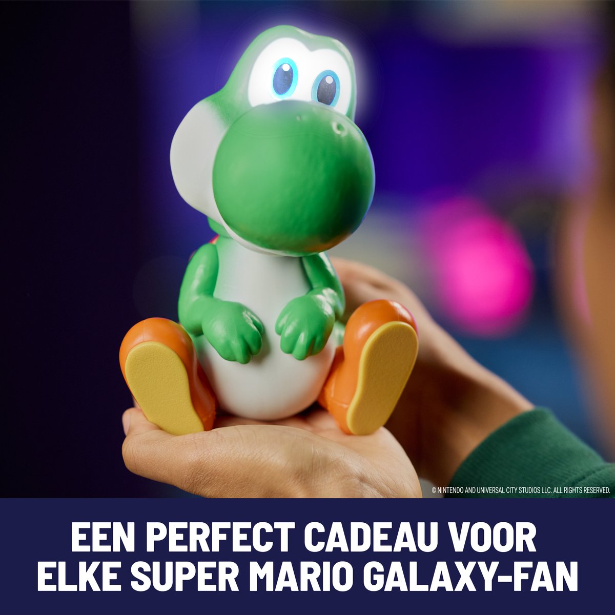 Super Mario Galaxy Movie - Nintendo - The Super Mario Galaxy Movie - Interactief Yoshi Ei - Speelfiguur — afbeelding 7