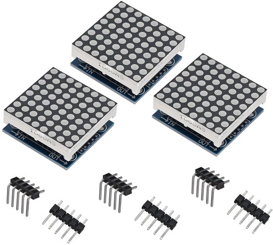 LED Matrix Module - Dot Matrix Display - MCU Besturing - Cascading ...