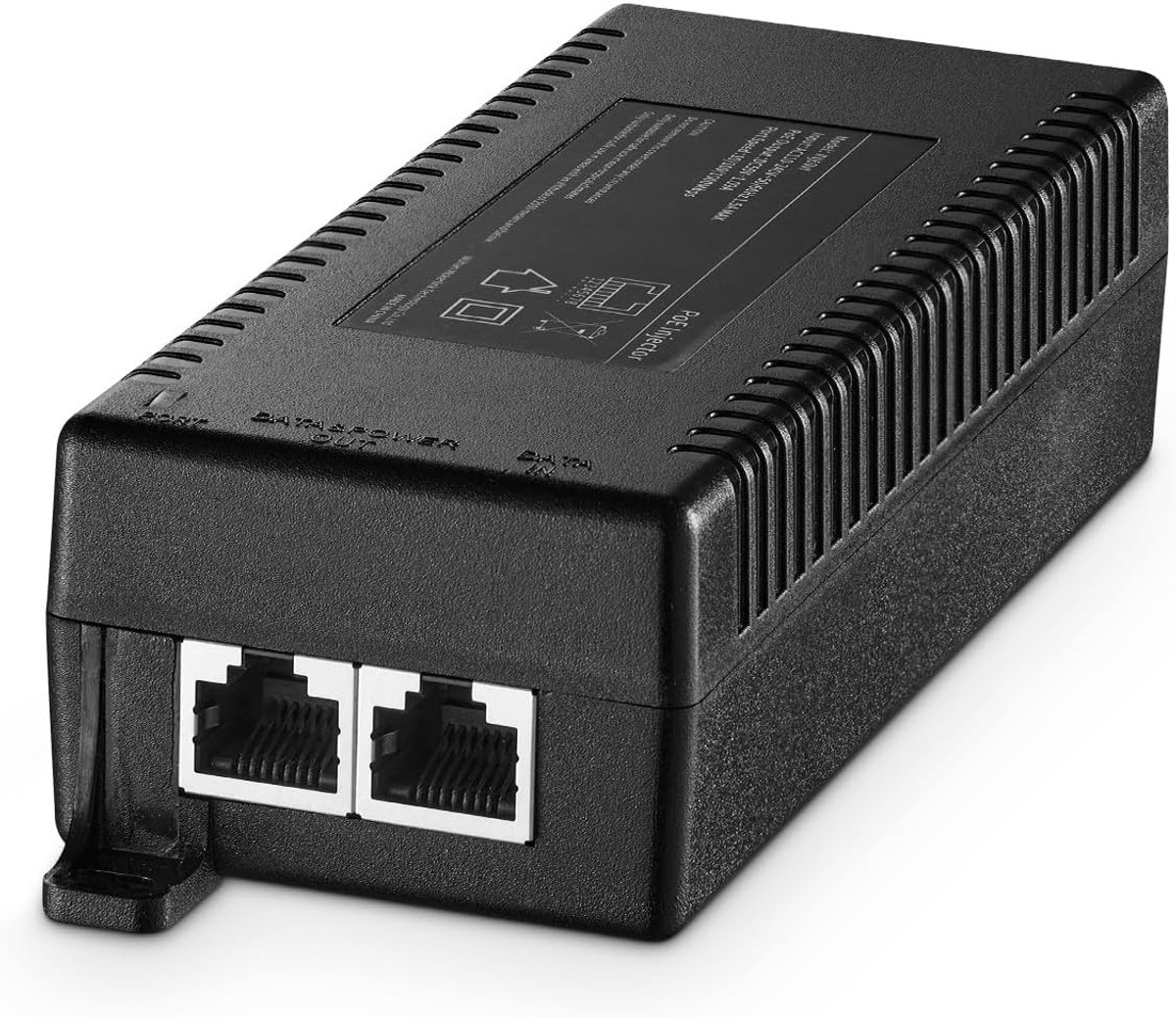 Gigabit PoE+ Injector 60W voor Power Over Ethernet (PoE BT) - 1000Mbps Adapter