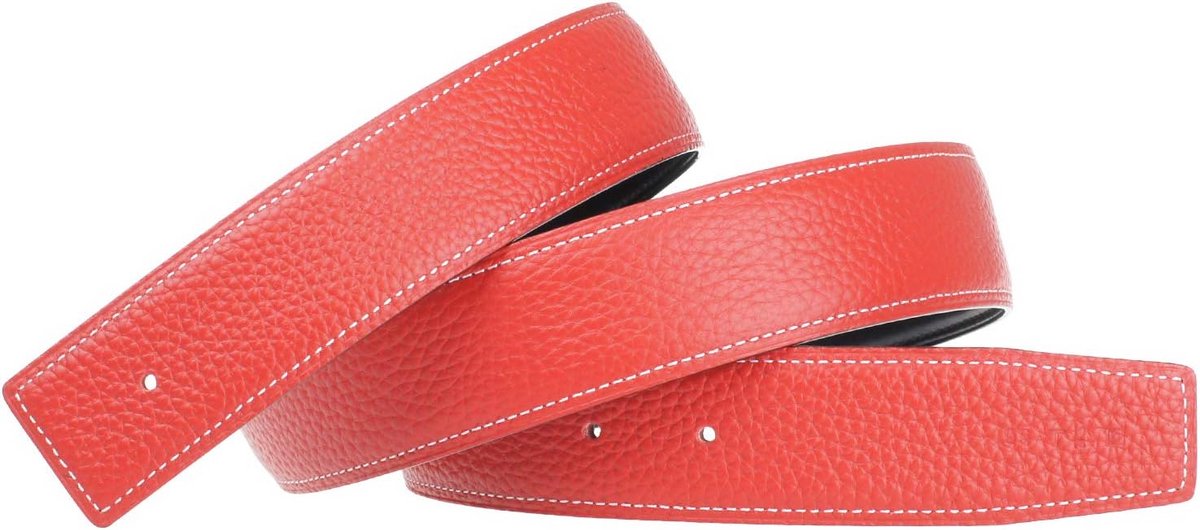 Leren Halsband met Gesp Vervangen 38 mm Breed - Echt Koeienleer