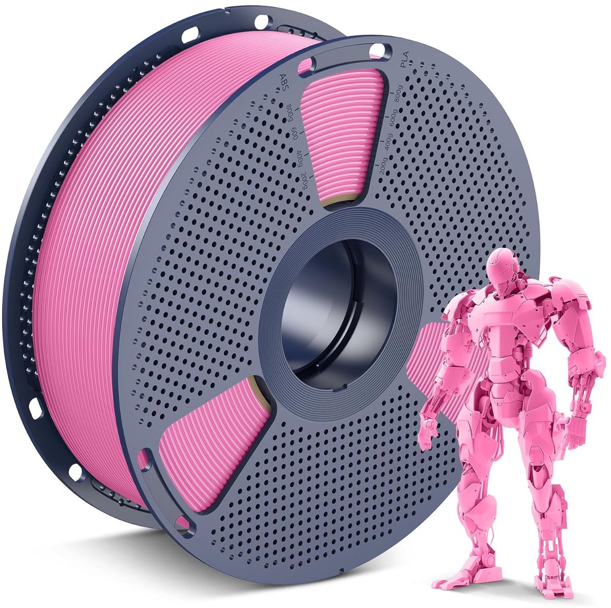 PLA 3D Printerfilament 1.75mm 1kg Rol in Roze voor 3D Printen
