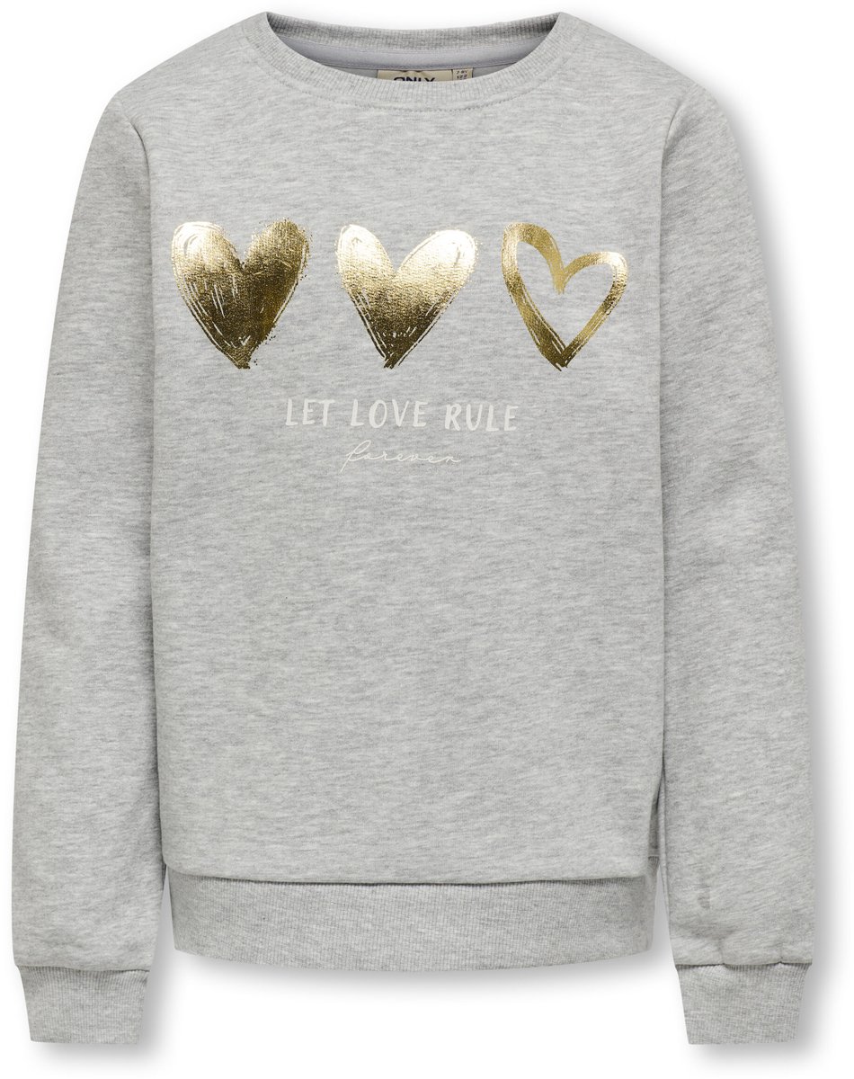 Kids ONLY winter sweater meisjes - grijs - KogMary - regular fit