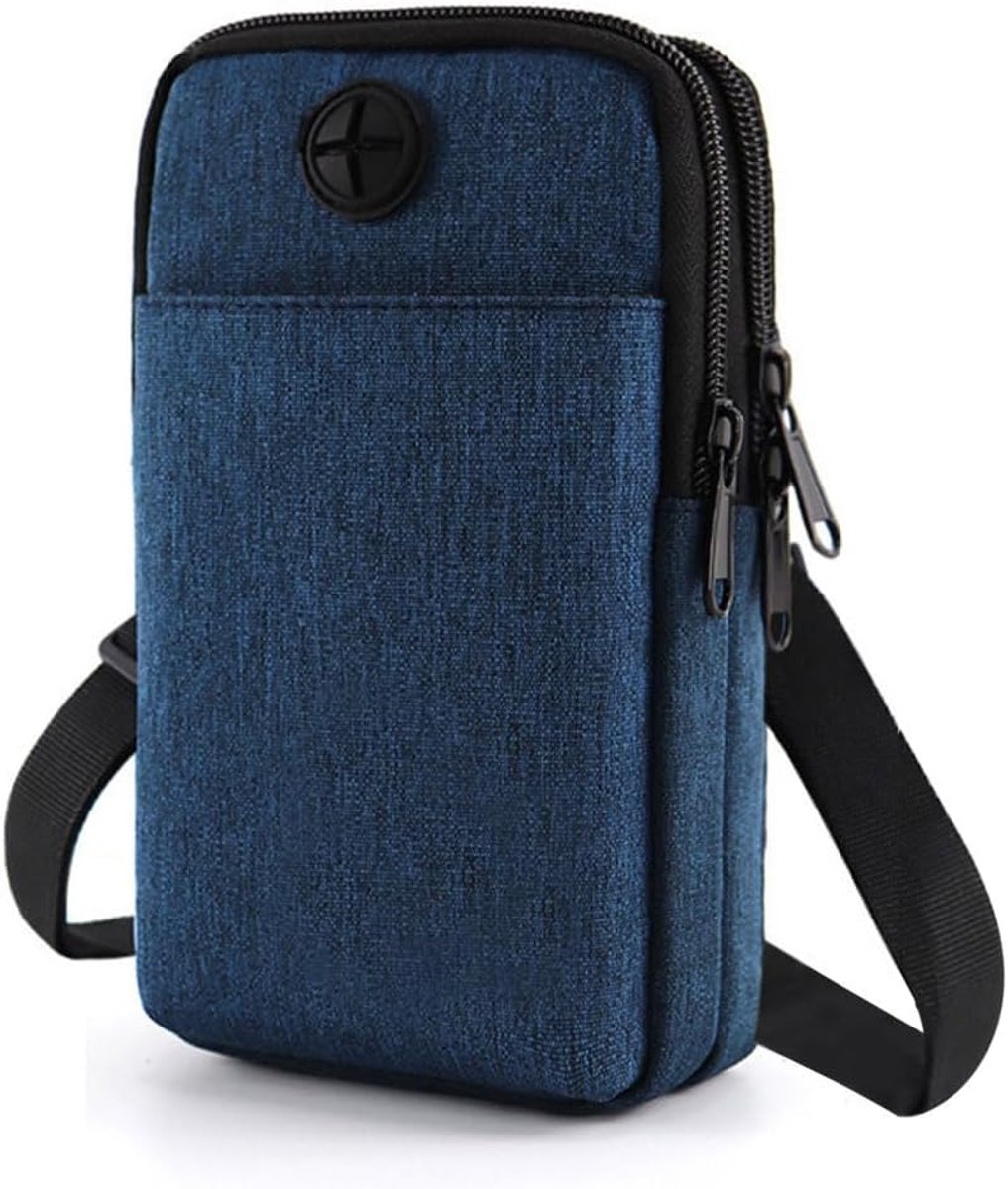 Telefoonhoesje Schoudertasje met Verstelbare Band voor Crossbody Gebruik