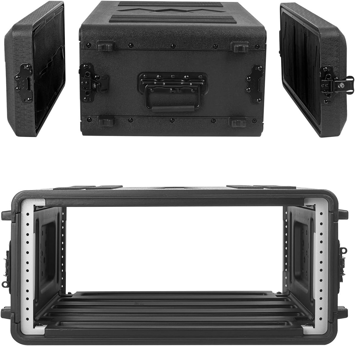 Robuuste 19 inch Rackmount Flight Case 4U HDPE Waterdicht