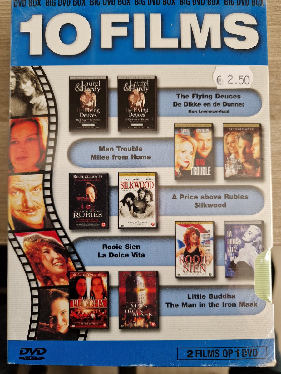 10 films op 5 DVD's