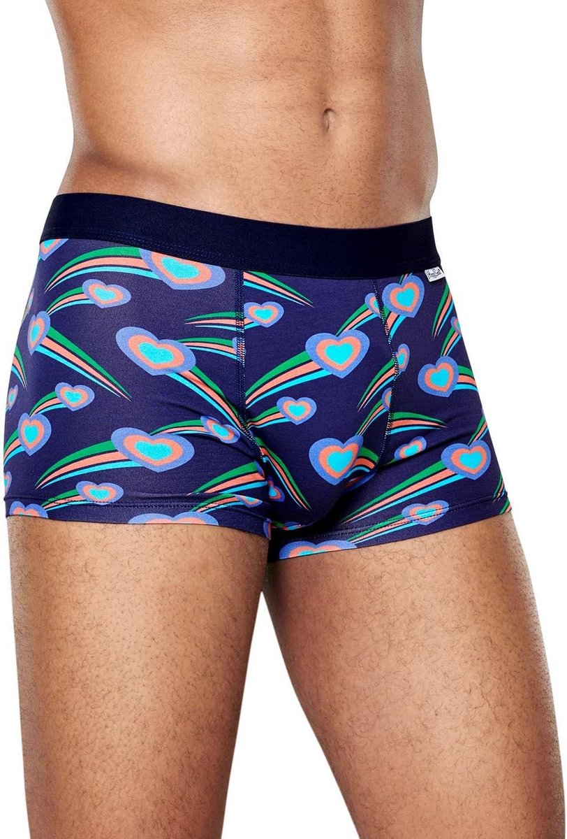 Heren boxershorts met hartjesprint