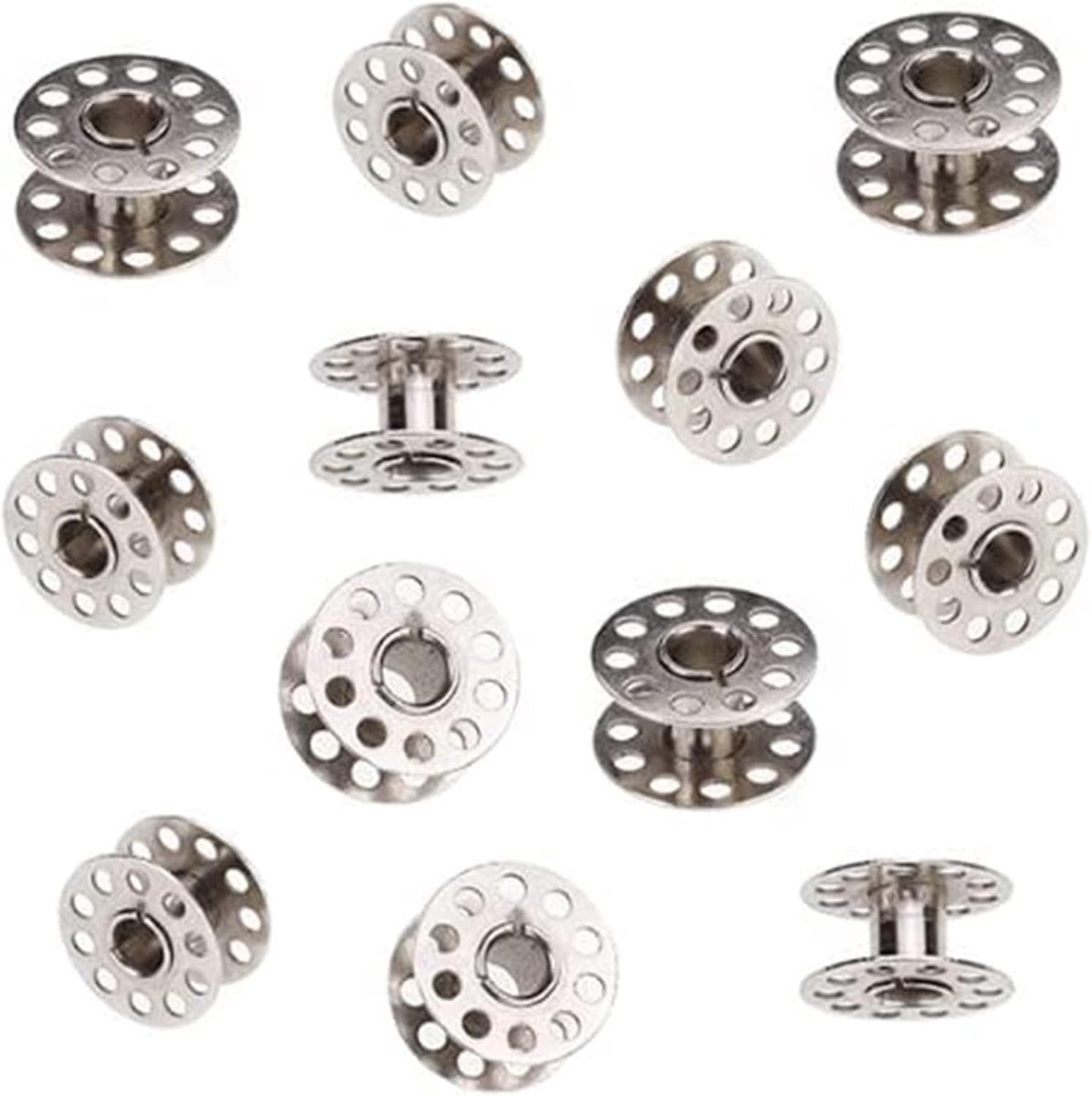20 Stuks Metalen Spoelen voor Naaimachines