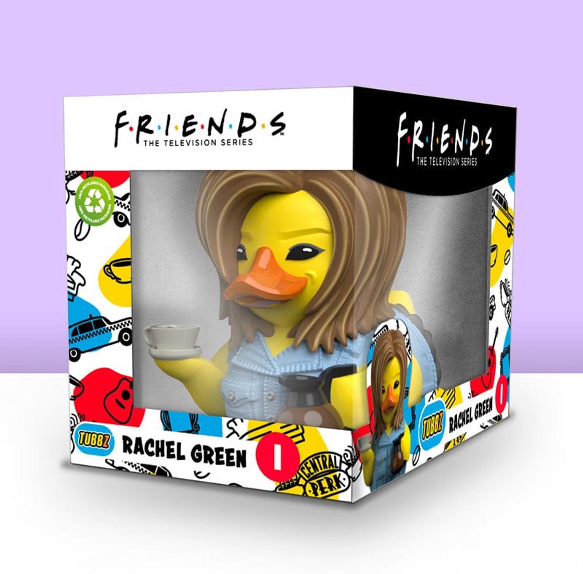 Numskull - Best of TUBBZ Boxed Badeend - Friends - Rachel Green - 9cm