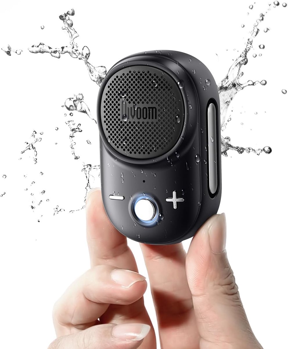 Draagbare Bluetooth Luidspreker - Mini Speaker Clip-on - Waterdicht Muziek - 10 Uur Speeltijd