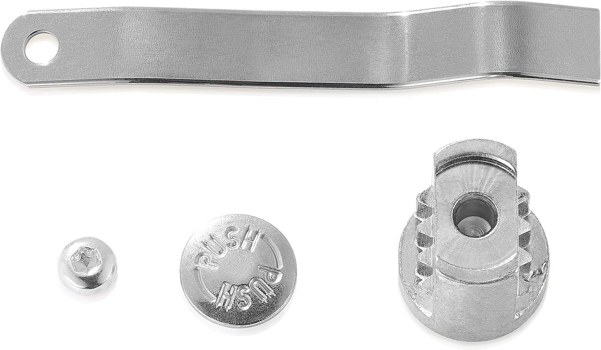 Verstelbare Drukknop Set - Reserve Onderdelen - Tang Reparatie - Precisie Gemaakt - 6x3x0.7cm - Multicolor
