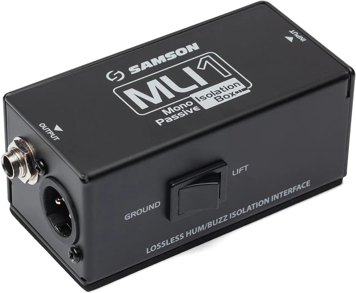 Passieve Audio Signaal Isolator – XLR Line Isolator voor Studio en Live Geluid