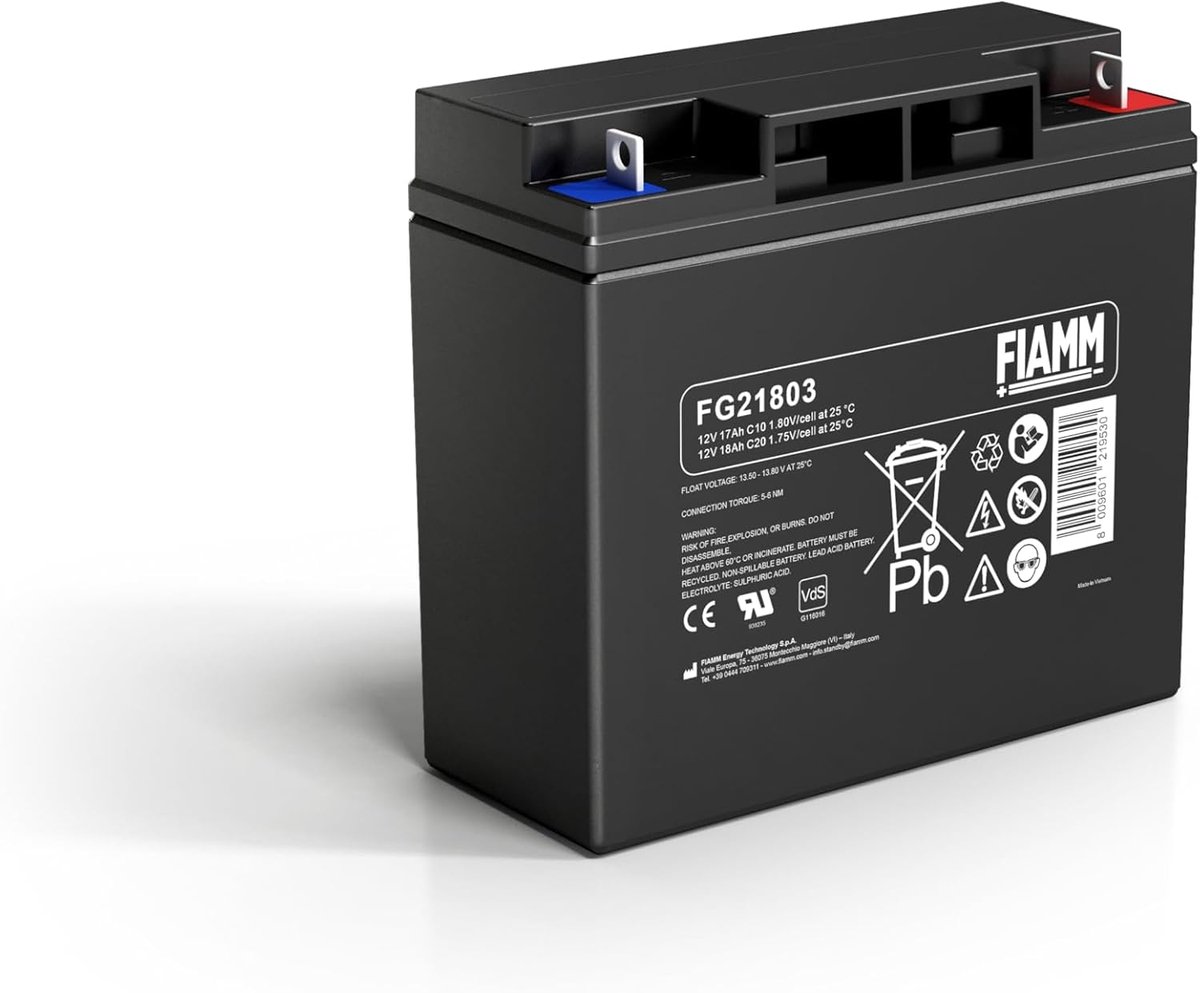 Oplaadbare Batterij - AGM Accu - Energie Opslag - Betrouwbare Krachtbron - 18 Ah