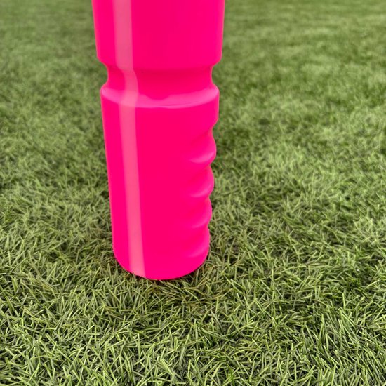 Bidon Roze 750 ml - Blanco Drinkfles met vingergrepen - Tacticcoach — afbeelding 3