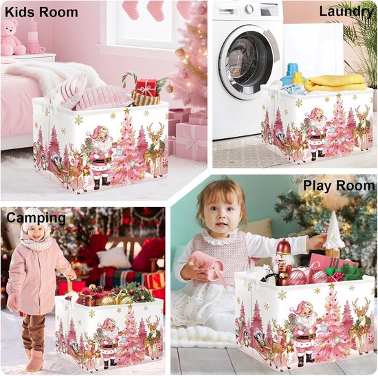 Grote Voetenzak voor Kinderen en Baby's met Kerstdesign - 36L — afbeelding 5