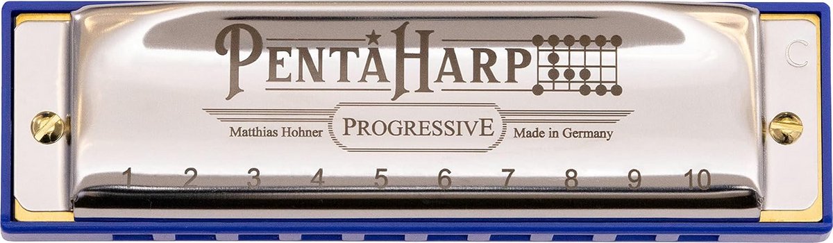 Mondharmonica in Bb-mineur Pentatonisch - Perfect voor Blues en Folk Muziek