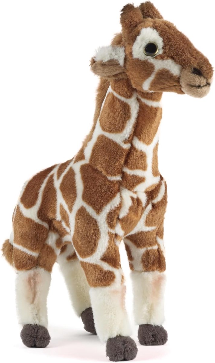 Realistisch Knuffeldier Giraf - Middelgroot Pluche Speelgoed (32 cm)