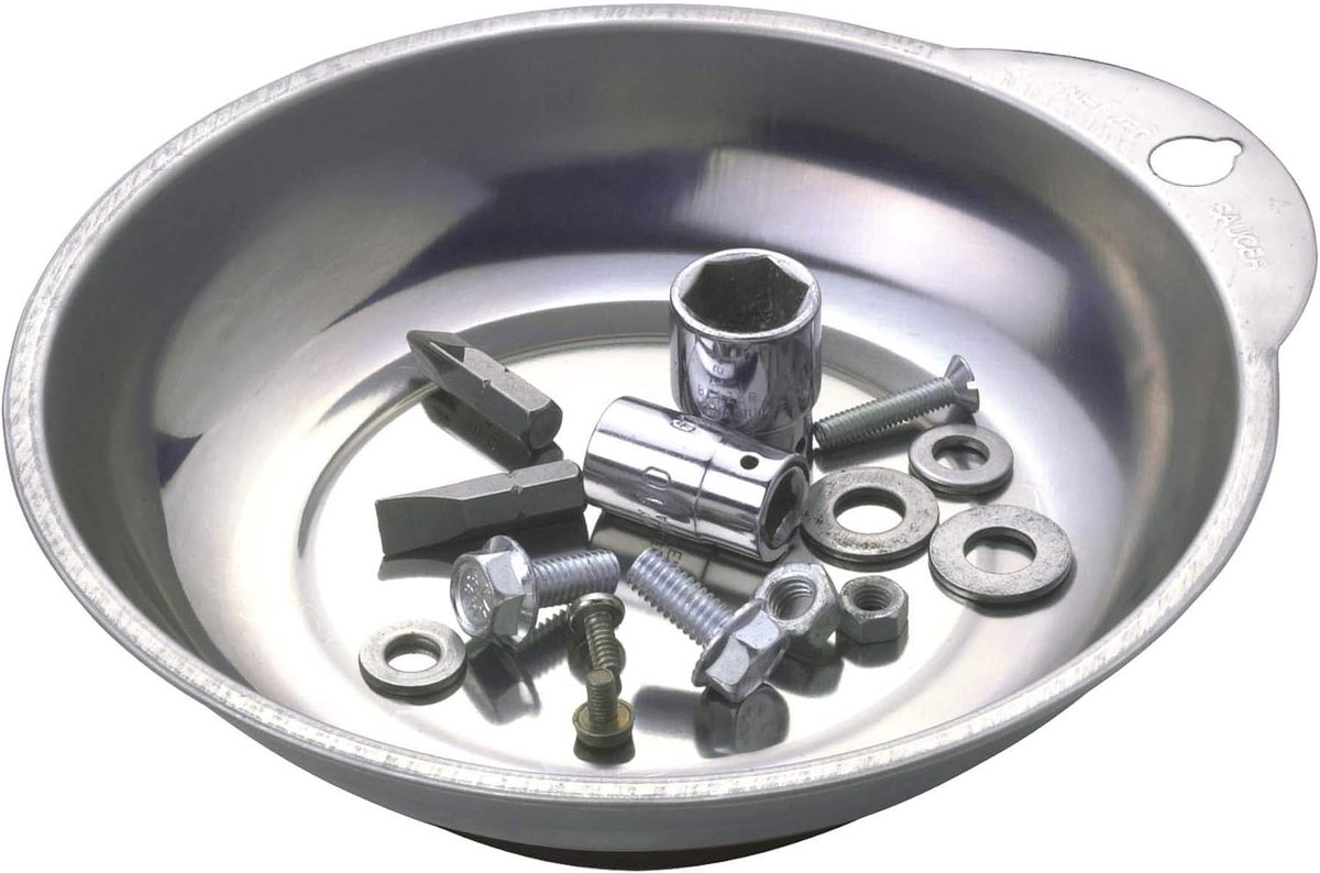 Magnetische Opbergschaal Ø150 mm voor Schroeven en Gereedschap