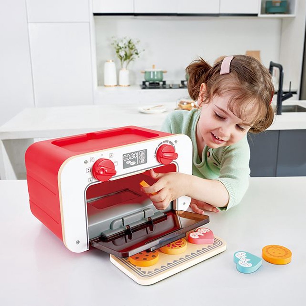 Hape Speelgoedoven met Magische Koekjes - Kleurveranderende Bakoven Speelset, 3 jaar+ — afbeelding 13