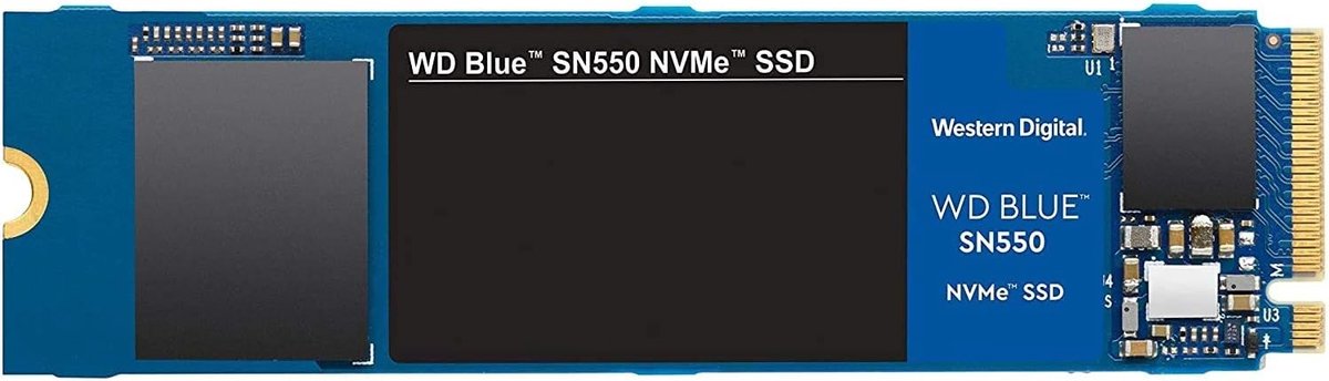 Interne SSD - Snelle Opslag - PC Prestaties - NVMe Technologie - M.2 2280 - Blauw