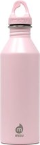 Mizu Drinkfles M8 Soft Pink RVS Waterfles 800 ml Roze - BPA-vrij