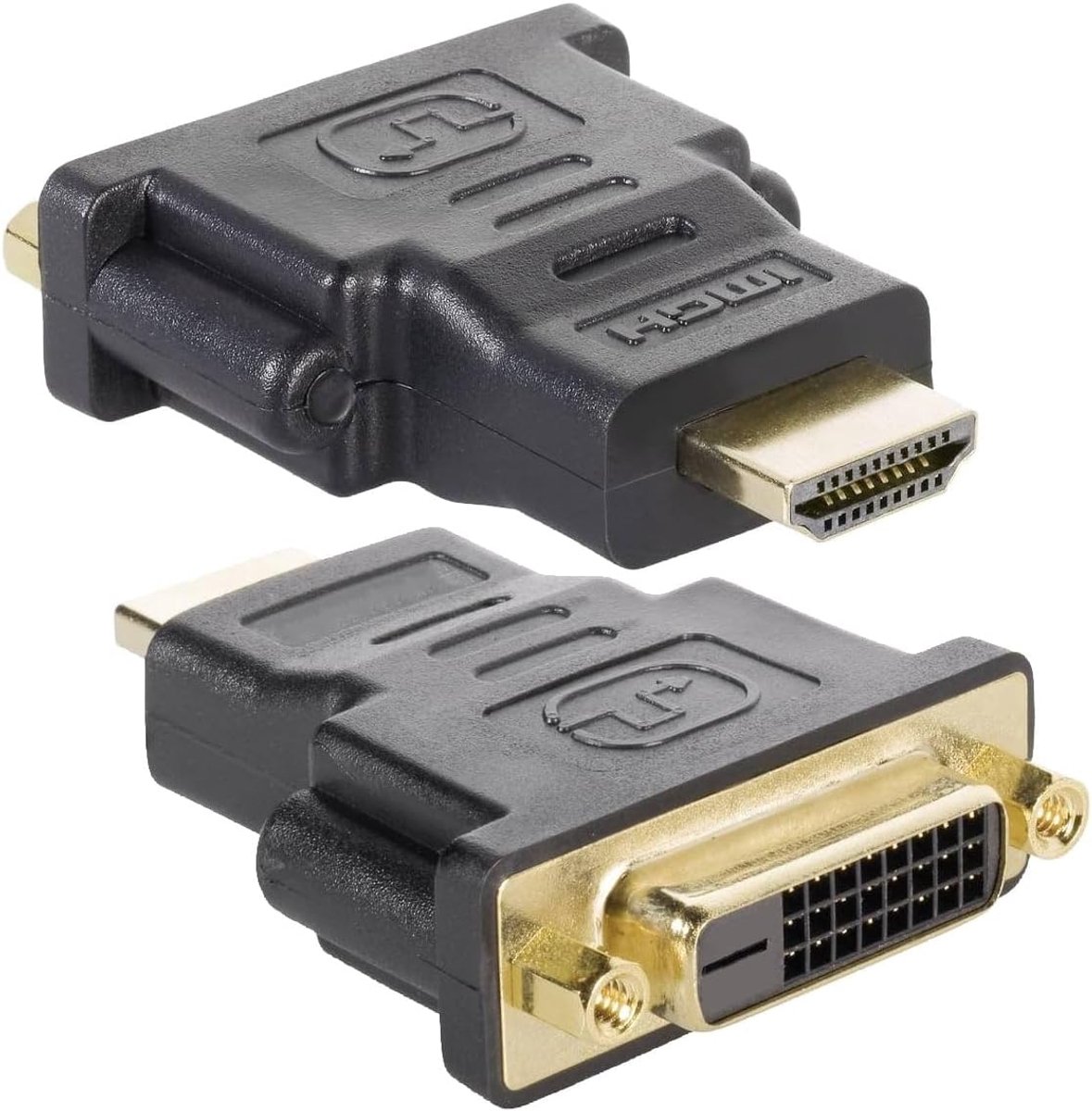 HDMI Adapter - DVI Converter - Beeldoverdracht - Stabiele Verbinding - Compact Ontwerp - Zwart