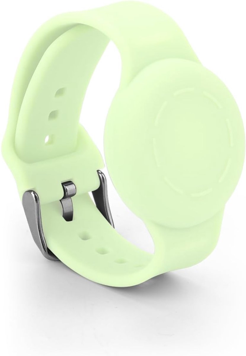 Kinderpolsband voor Airtag, Waterdichte Silicone Armband voor Kinderen, Verstelbaar en Zacht