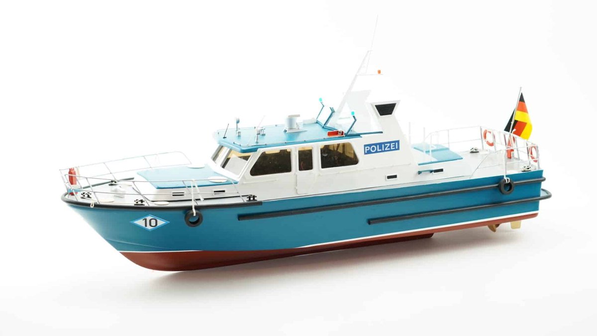 Billing Boats 408 WSP 10 politieboot met kunststof romp