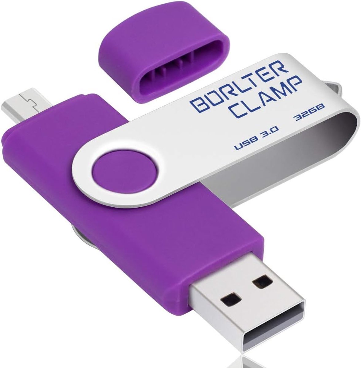 USB 3.0 Flash Drive 32GB OTG Dual Port Met Micro USB Voor Android Telefoons
