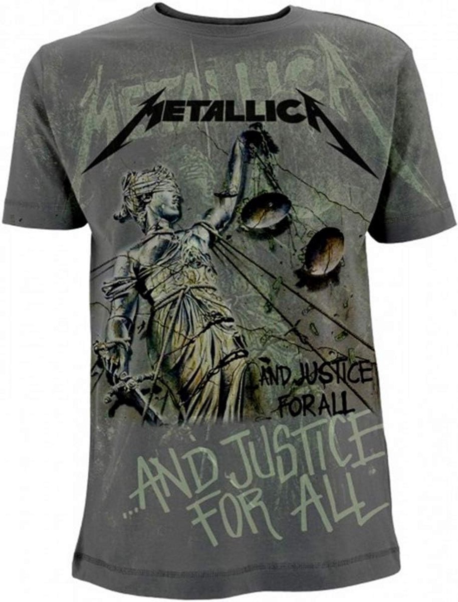 Muziek T-shirt - Band Shirt - Casual Wear - 100% Katoen - Maat XL - Grijs