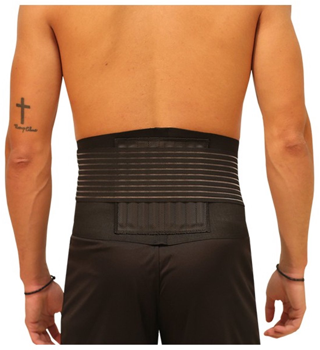 Lendengordels Sterke Softee Black - M