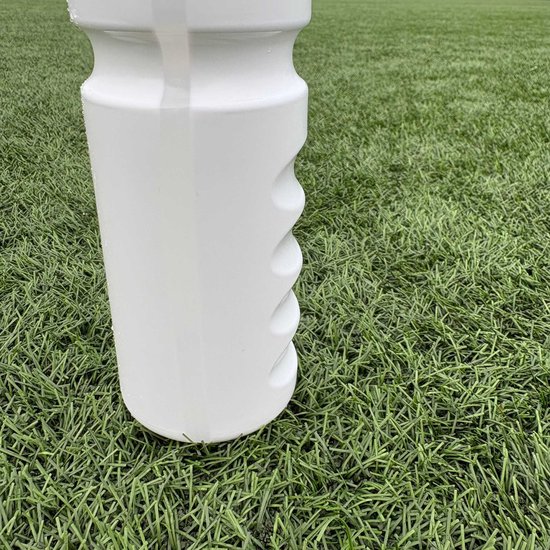 Bidon Wit 750 ml - Blanco Drinkfles met vingergrepen - Tacticcoach — afbeelding 2