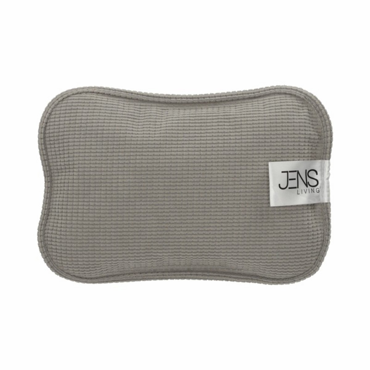 JENS Living - Oplaadbare warmwater kruik - Grijs - 26 x 4 x 16 cm - inclusief oplader