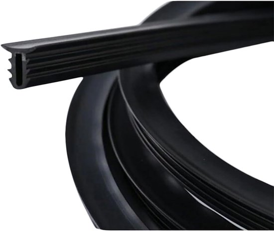 Universele rubber afdichtstrip 160 cm voor autoruit en dashboard, hittebestendig, geluids- en stofdicht