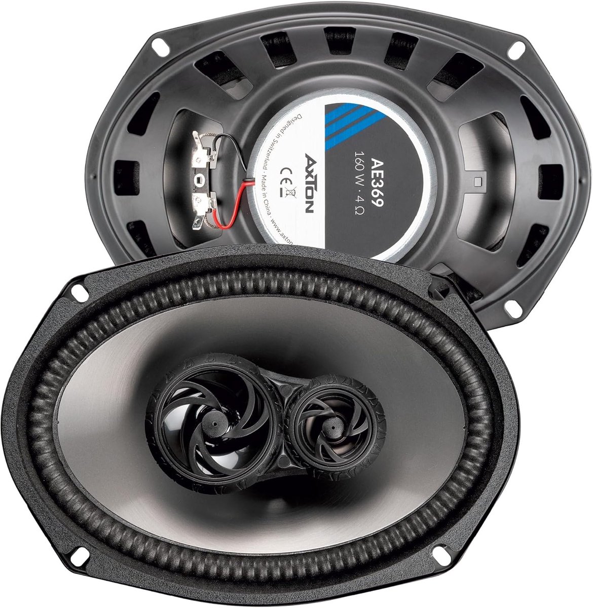 Ovale 3-weg Triaxiaal Autoluidsprekers 15 x 23 cm (6x9 inch) - 160W Autosysteem