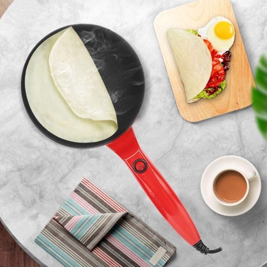 Elektrische Pannenkoekenpan met Antiaanbaklaag voor Perfecte Pannenkoeken — afbeelding 5