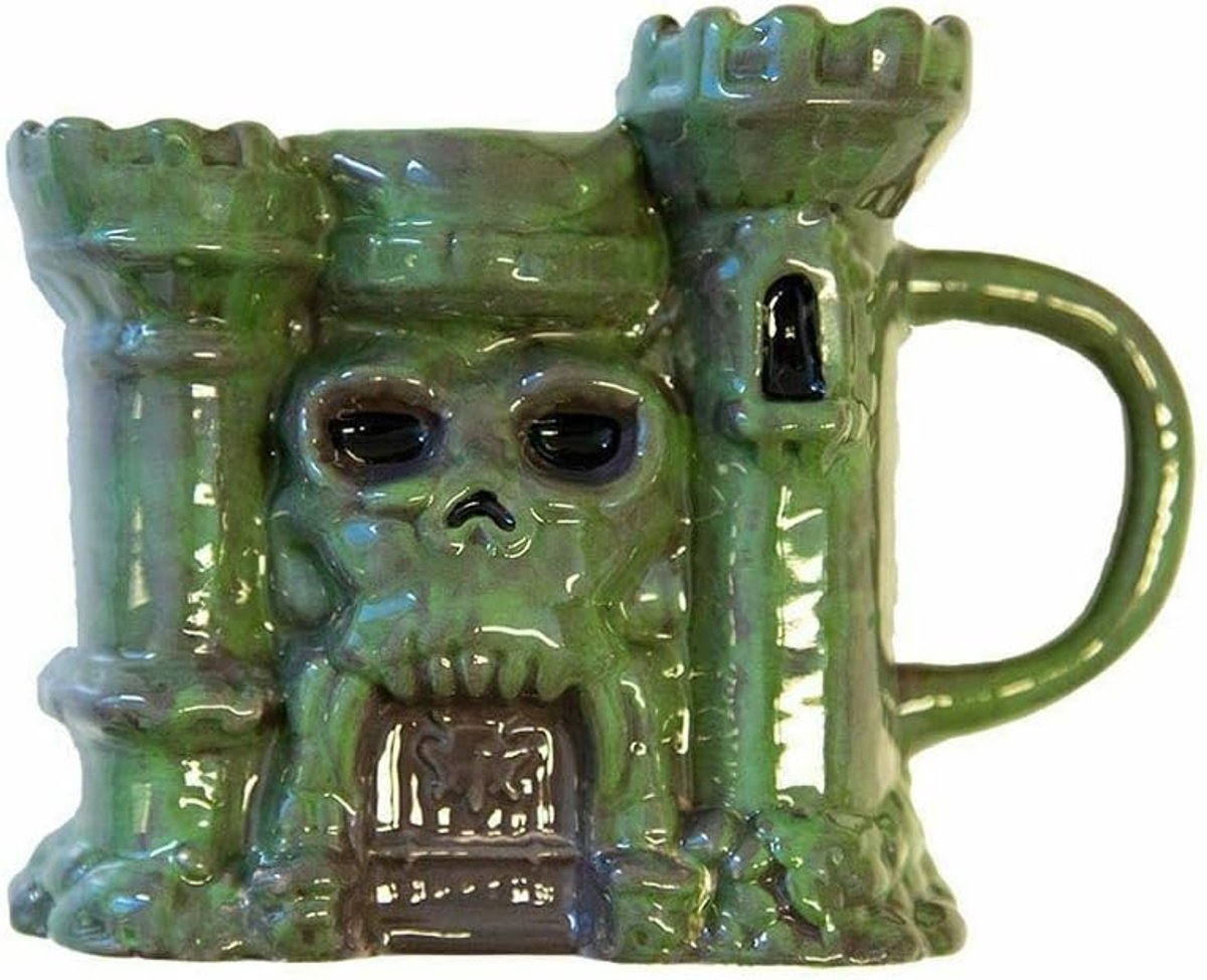 3D Koffiemok met Kasteel Grayskull Ontwerp - Themakop voor Fans
